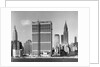 United Nations Building Under Construction by Anonymous