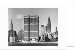 United Nations Building Under Construction by Anonymous