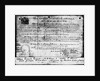 Ohio Land Grant Certificate 1868 Documen by Anonymous