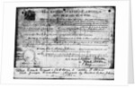 Ohio Land Grant Certificate 1868 Documen by Anonymous