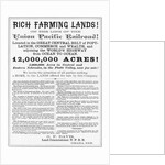 Poster Advertising Land On Union Pacific by Anonymous
