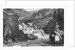 Manner Of Washing Gold In The Mountains by Anonymous