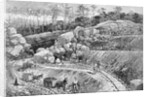Mining On A Surface Cut In Al; Illus by Anonymous