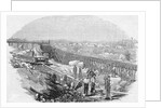 Men at Work Site with Shovels by Anonymous