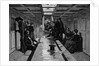Men And Women In Steamer Cabin by Anonymous