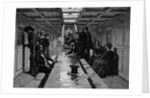 Men And Women In Steamer Cabin by Anonymous