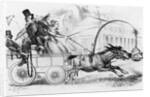 People in Horse Drawn Carriage by Anonymous