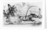 People in Horse Drawn Carriage by Anonymous