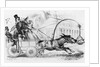 People in Horse Drawn Carriage by Anonymous