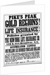 Life Insurance For Gold Prospecters by Anonymous