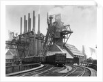 Blast Furnace Of The Carnegie Steel Corp by Anonymous