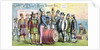Uncle Sam Supplying the World With Home Light Oil Lithograph by Anonymous