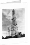 Oil Wells In Oklahoma by Anonymous