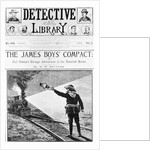 Woodcut, Jesse James Signals To Train by Anonymous