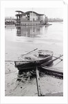 Oil-Slicked Boat Washed On Oiled Beach by Anonymous