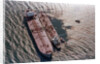 Tanker Pumping Oil From Exxon Valdez by Anonymous