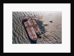 Tanker Pumping Oil From Exxon Valdez by Anonymous