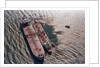 Tanker Pumping Oil From Exxon Valdez by Anonymous