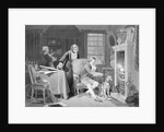 James Watt Illus.;Seated At Fireplace,Dog by Anonymous