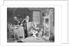 James Watt Illus.;Seated At Fireplace,Dog by Anonymous
