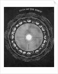 Signs Of Zodiac & Seasonal Relation;Illu by Anonymous
