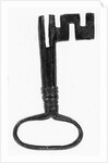 Skeleton Key For Drawer, 17 Century by Anonymous