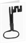 Skeleton Key For Drawer, 17 Century by Anonymous