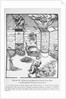 Engraving Of Men W/Lead Smelter Furnace by Anonymous