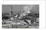 Steel Mill Smokestack,Smoke Billow;Pollu by Anonymous