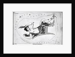 Engraving Of Constellation Cassiopeia by Anonymous