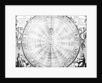 Drawing Of Round Copernican Solar System by Anonymous