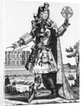 Engraving Of Astrologer W/Symbols by Anonymous