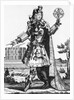 Engraving Of Astrologer W/Symbols by Anonymous