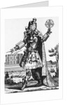 Engraving Of Astrologer W/Symbols by Anonymous