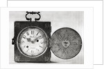 Swedish Clock W/Sun On Face Cover by Anonymous