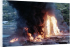 Huge Fire and Smoke at Chemical Plant by Anonymous