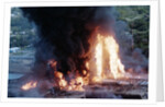 Huge Fire and Smoke at Chemical Plant by Anonymous
