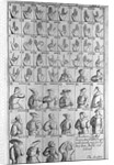 18th-Century Illustration of Hand Gestures for Counting by Anonymous