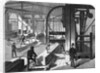 Men in Factory with Band Saws by Anonymous
