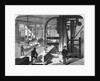Men in Factory with Band Saws by Anonymous