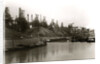 Canal W/Barges &Industrial Complex Bkgrd by Anonymous