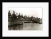 Canal W/Barges &Industrial Complex Bkgrd by Anonymous