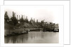 Canal W/Barges &Industrial Complex Bkgrd by Anonymous