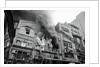Burning Building by Anonymous