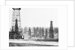 Signal Hill Oil Derricks by Anonymous