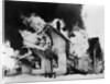 Burning House in Winter by Anonymous