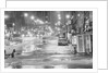 Night Flood In Midtown Street W/Cars by Anonymous