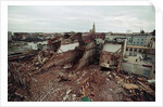 Destroyed Buildings Overflow Alleys by Anonymous