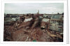 Destroyed Buildings Overflow Alleys by Anonymous