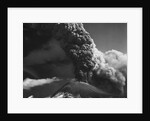 Aerial Of Mt. Vesuvius Erupting by Anonymous
